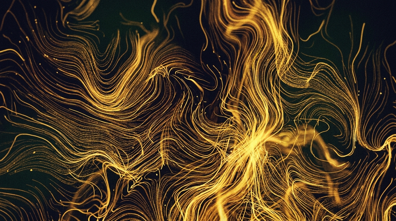 A warm, moving, active field of heat